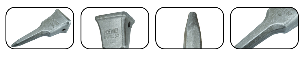 إزميل ميكانيكي مزورة دلو الأسنان