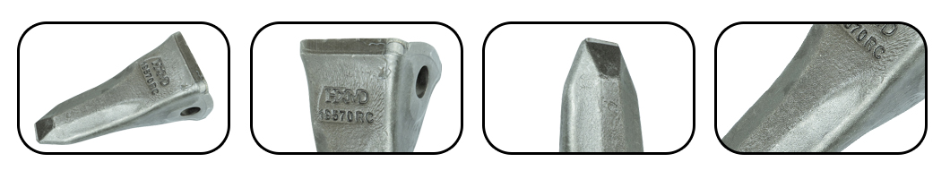 بناء أسنان دلو مزورة مخصصة