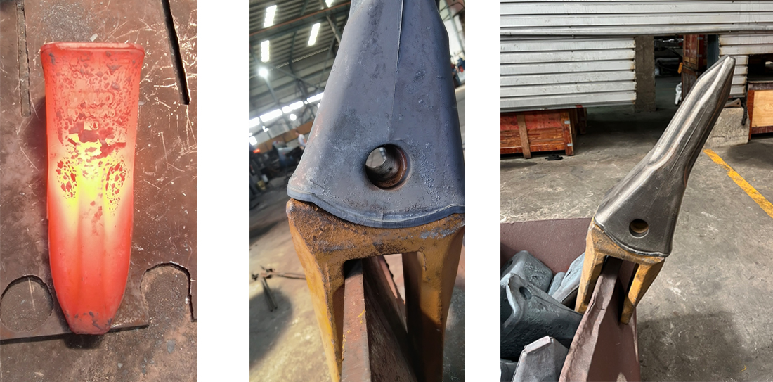 كوماتسو PC650 دلو الأسنان