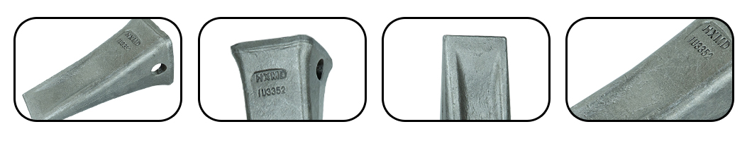 أسنان دلو حفار الحفر