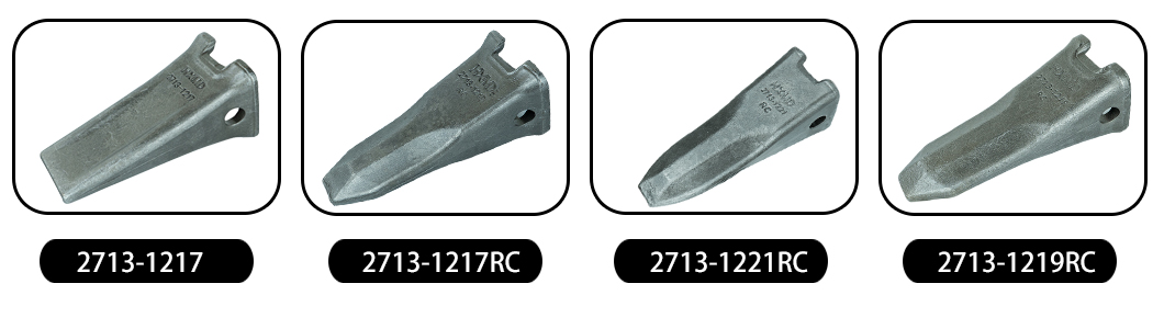 أسنان دلو وسيقان