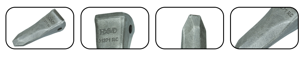 أسنان دلو حفارة صغيرة